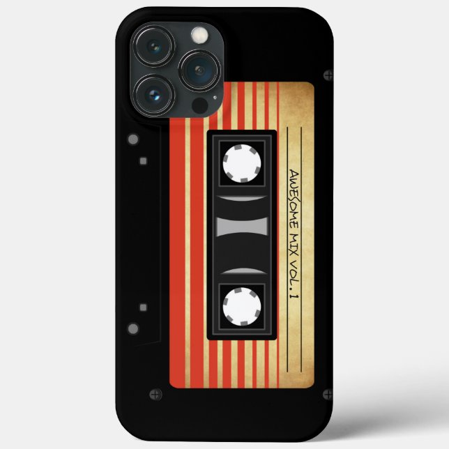 Cassette Classic Mix Volume 1 Case-Mate iPhone Hülle (Rückseite)