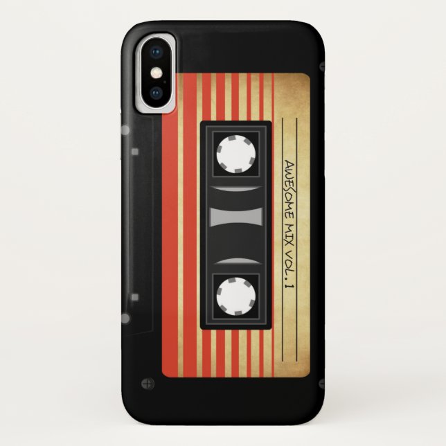 Cassette Classic Mix Volume 1 Case-Mate iPhone Hülle (Rückseite)