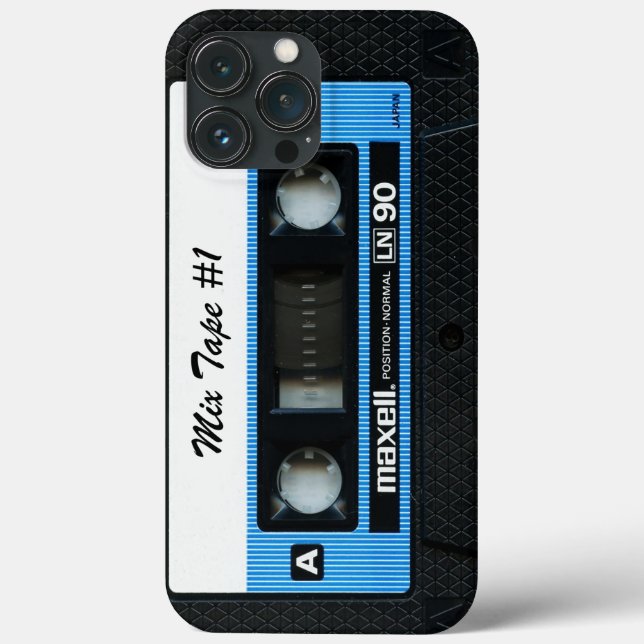 Cassette Classic Vintag Case-Mate iPhone Hülle (Rückseite)