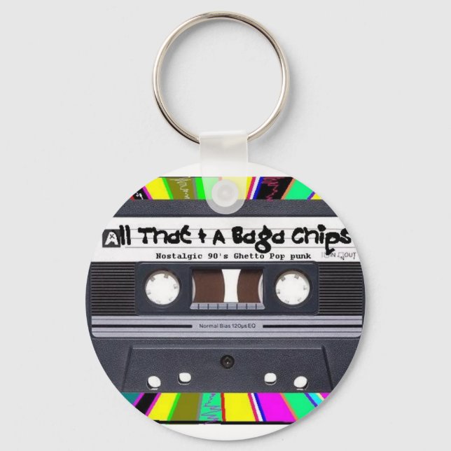 Cassette Color Blast Schlüsselanhänger (Vorderseite)
