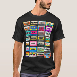 Cassette Mitape Retro 1980er 1990er Music Vintag G T-Shirt