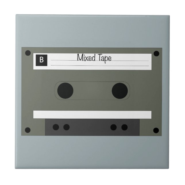 Cassette, Mixed Tape Fliese (Vorderseite)