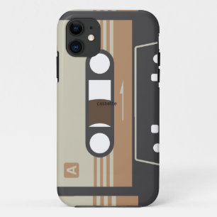 "Cassette Retro" iPhone Case - Nostalgischer Schut
