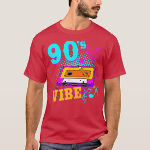 Cassette Tape 90's Vibe Retro 70's 80's Music Love T-Shirt