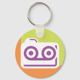 Cassette Tape Icon Schlüsselanhänger