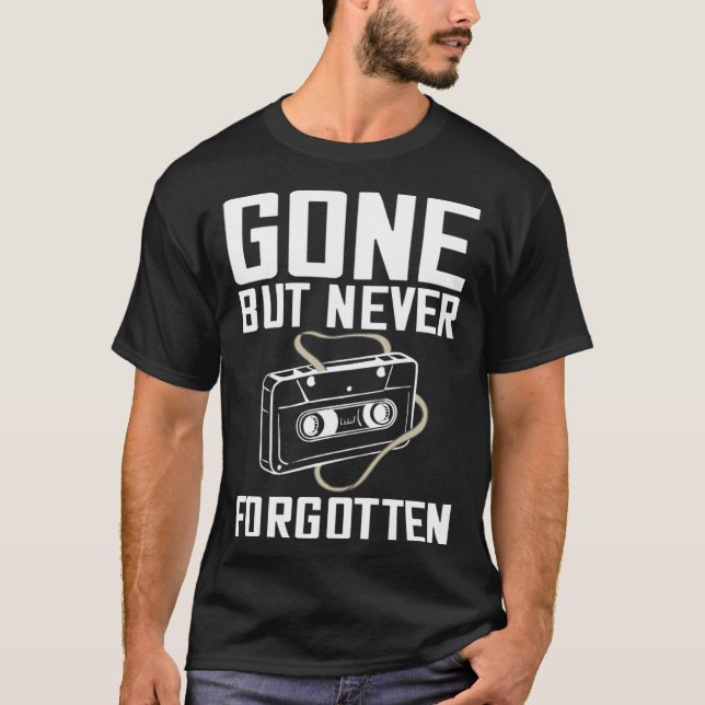Cassette Tape Music Player Recorder Mix Audio Coll T-Shirt (Vorderseite)