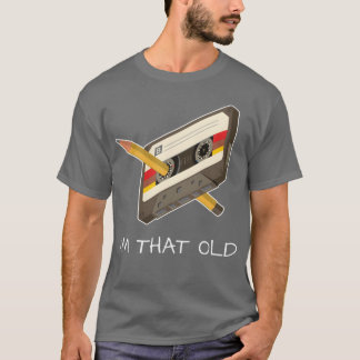 Cassette tape music retro vintage nineties 80s fun T-Shirt