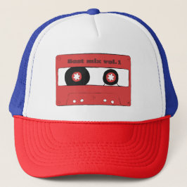 Cassette Tape T-Shirt Truckerkappe