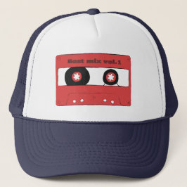 Cassette Tape T-Shirt Truckerkappe