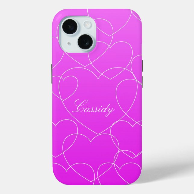 Cassidy - Anpassen Sie es mit Ihrem Namen - Case-Mate iPhone Hülle (Rückseite)