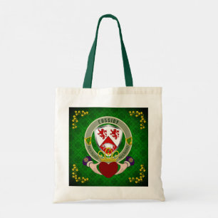 Cassidy Irish Shield & Claddagh Personalisiert Tragetasche