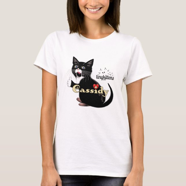 Cassidy TinyKittens T-Shirt (Vorderseite)