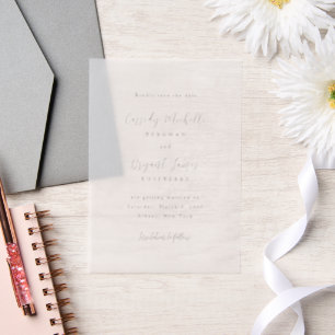 Cassidy Traditionelle Hochzeit Save the Date