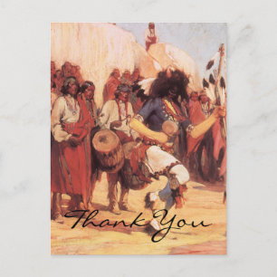 Cassidy's Buffalo-Tanz Postkarte