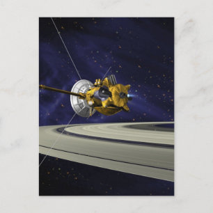 Cassini Saturn Orbit Insertion Postkarte