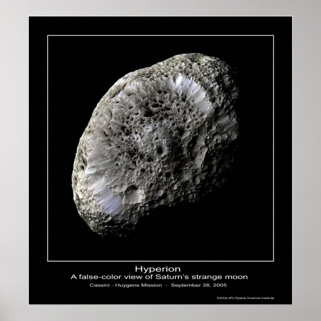 CassiniMission-Hyperion2_cassini_big Poster (Vorne)