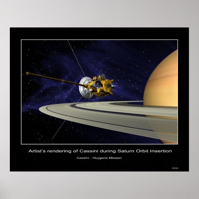 CassiniMission-PIA03883 Poster (Vorne)