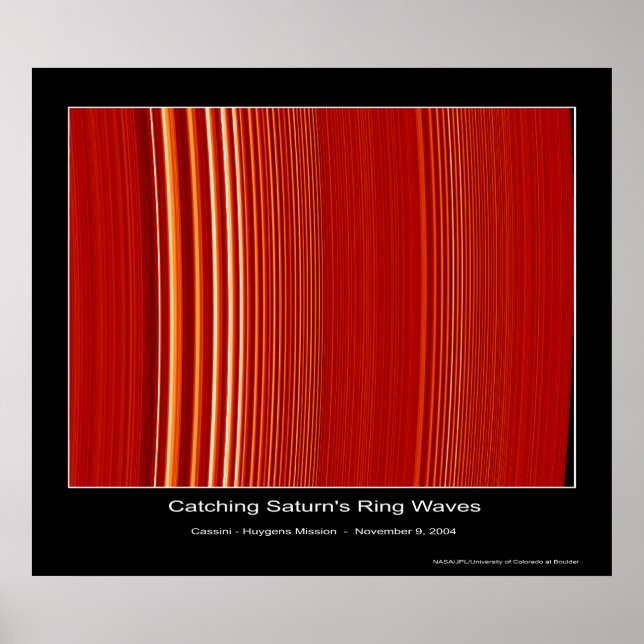 CassiniMission-PIA06994 Poster (Vorne)