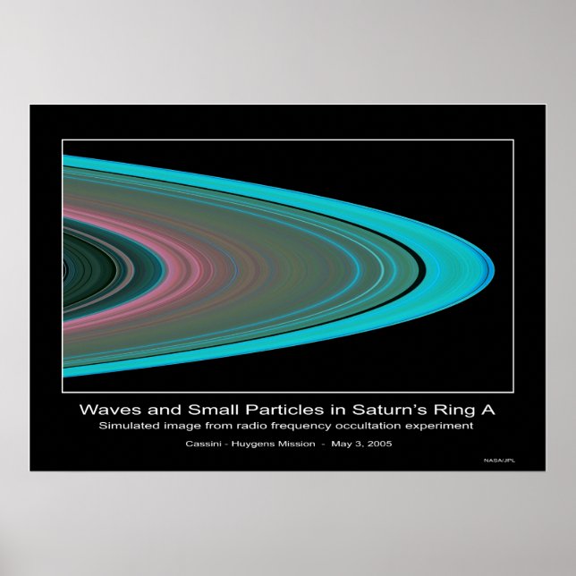 CassiniMission-PIA07960 Poster (Vorne)