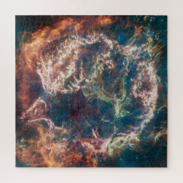 Cassiopeia A MIRI Image James Webb Space Telescope Puzzle