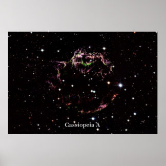 Cassiopeia A Poster
