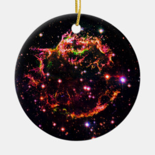 Cassiopeia Ein Nebula Supernova Remnant Space Foto Keramik Ornament