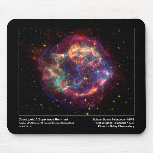 Cassiopeia: Ein Tod steht ihr Mousepad (Vorne)
