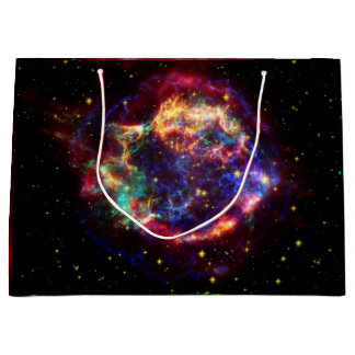 Cassiopeia Galaxy Supernova Rest Große Geschenktüte
