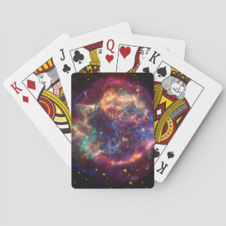 Cassiopeia Galaxy Supernova Rest Spielkarten