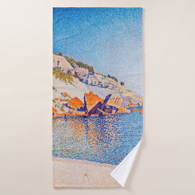 Cassis, Cap Lombard, Opus 196, Signac Badehandtuch (Badehandtuch)