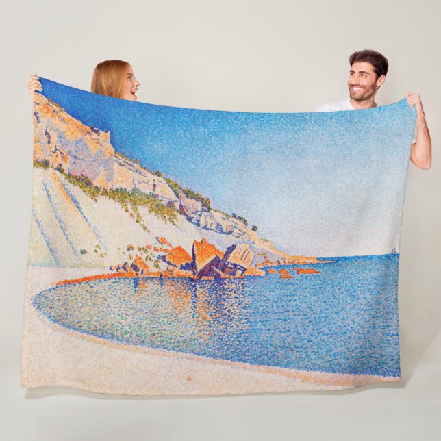 Cassis, Cap Lombard, Opus 196, Signac Fleecedecke (Beispiel)