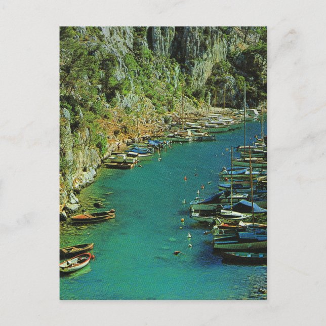 Cassis, Cote d'Azur Postkarte (Vorderseite)