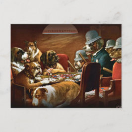 Cassius M. Coolidge - Erwischt mit vier Assen 1903 Postkarte