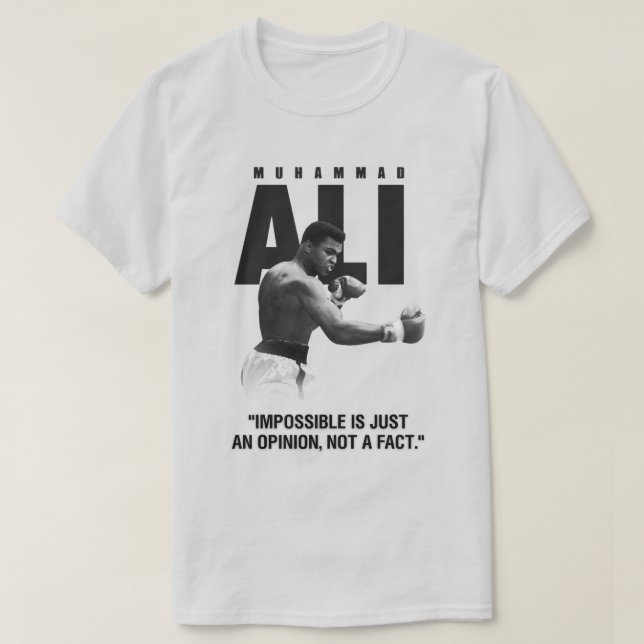 Cassius Marcellus Clay Jr. T-Shirt (Design vorne)