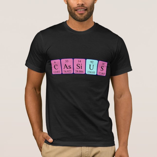 Cassius Periodenname Shirt (Vorderseite)