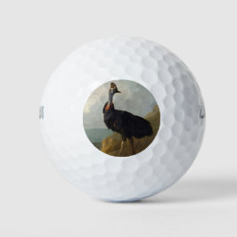 Cassowary (Australian Bird) (Wild Animal Art) Golfball