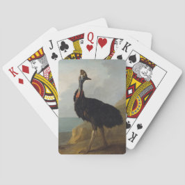Cassowary (Australian Bird) (Wild Animal Art) Spielkarten