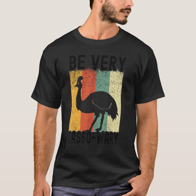 Cassowary Bird Pub ist sehr Cassowary T-Shirt (Vorderseite)
