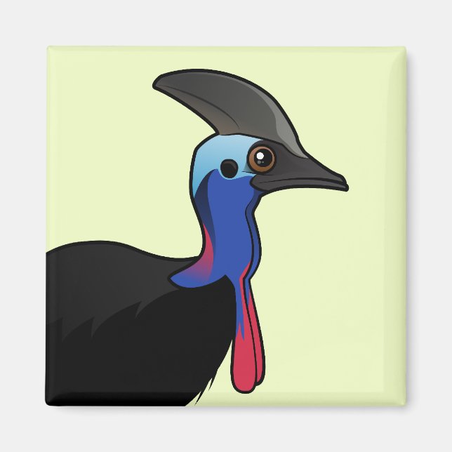 Cassowary Magnet (Vorne)