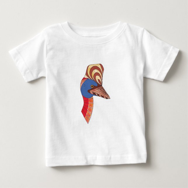 Cassowary Wine tasting in der Fattoria Moncucchett Baby T-shirt (Vorderseite)