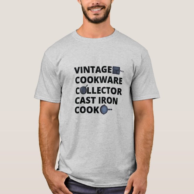 Cast Iron Cook Collector T-Shirt (Vorderseite)