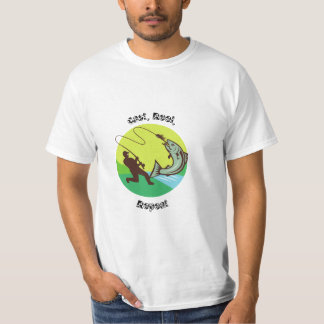 "Cast Reel Repeat" Fangteemhemd T-Shirt