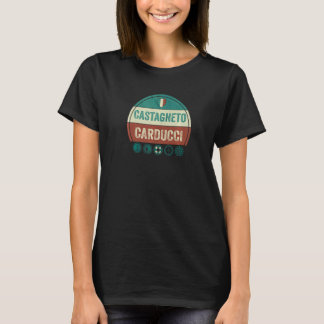 Castagneto Carducci Toskana Italien Urlaubs-Souven T-Shirt