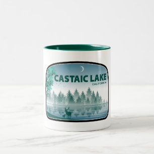 Castaic Lake California Hirsche Zweifarbige Tasse