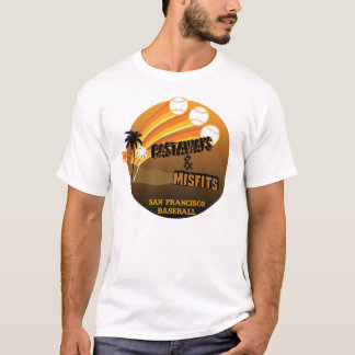 Castaways-u. Aussenseiter-Baseball-Shirt T-Shirt