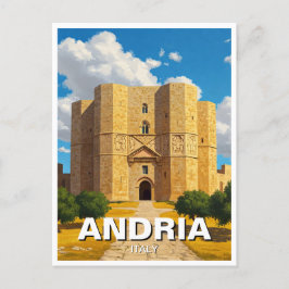 Castel del Monte Andria Italien Postkarte