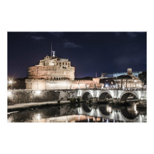 Castel Sant Angelo in Rom Fotodruck