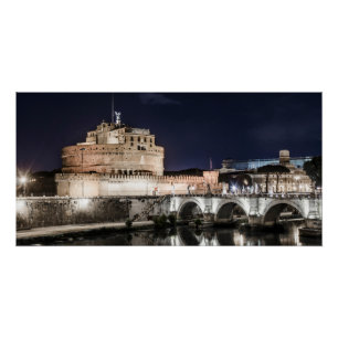 Castel Sant Angelo in Rom Poster