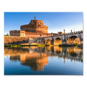 Castel Sant' Angelo Rom Fotodruck