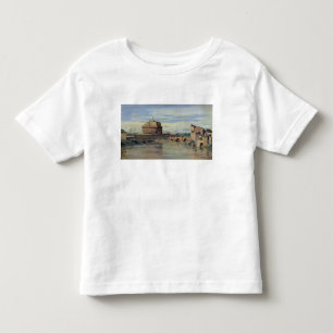 Castel Sant Angelo und der Fluss Tiber, Rom Kleinkind T-shirt